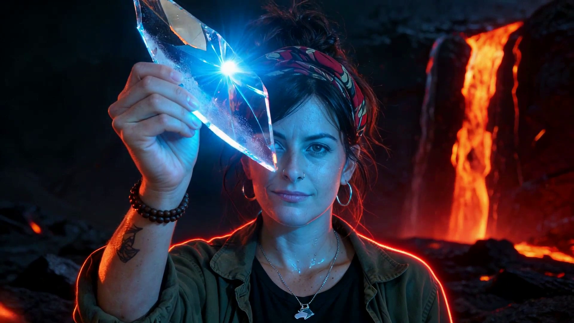 El foc que dorm dins la terra