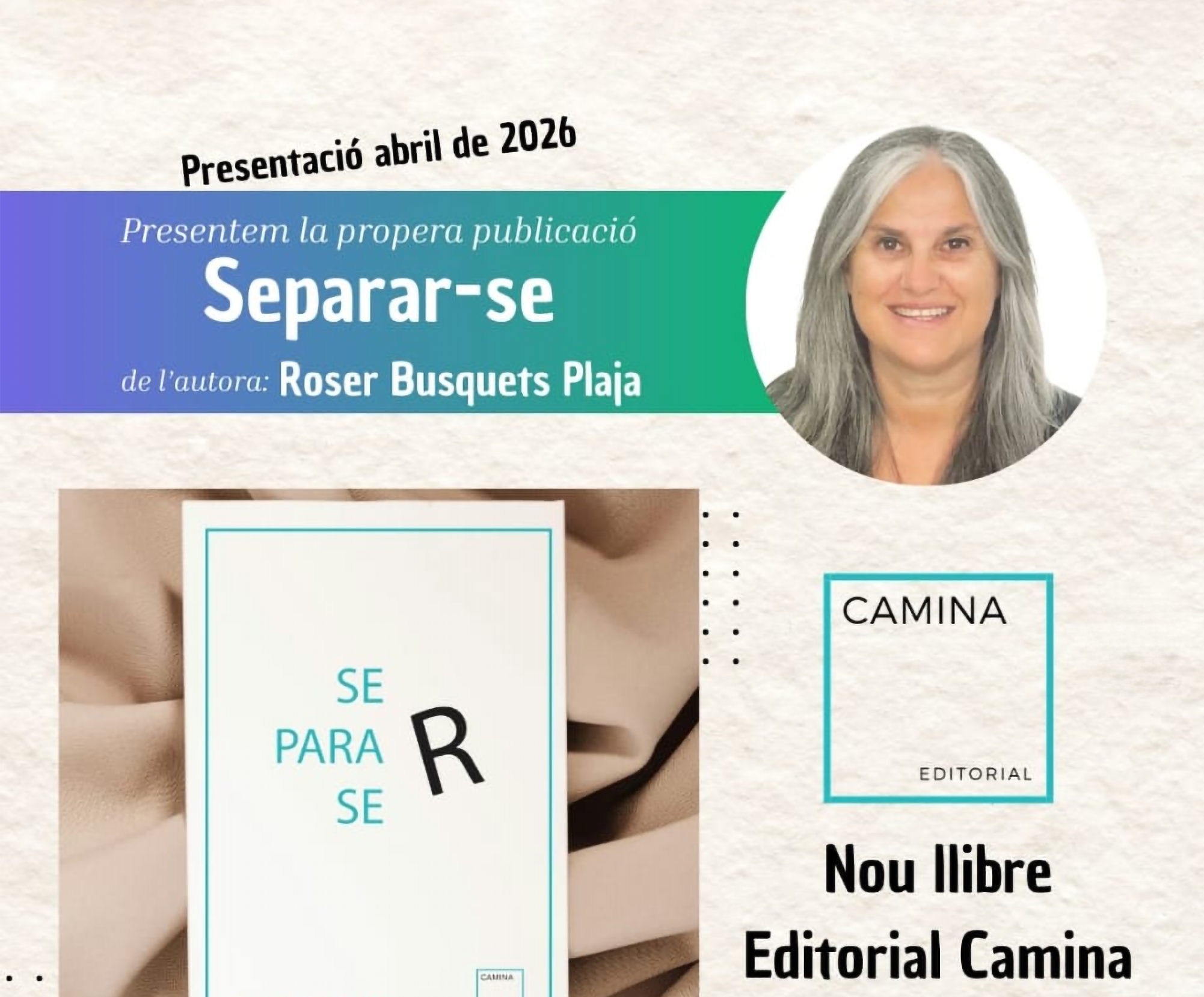 L'art de recompondre’s: Roser Busquets presenta a Vic una oda a la transformació personal