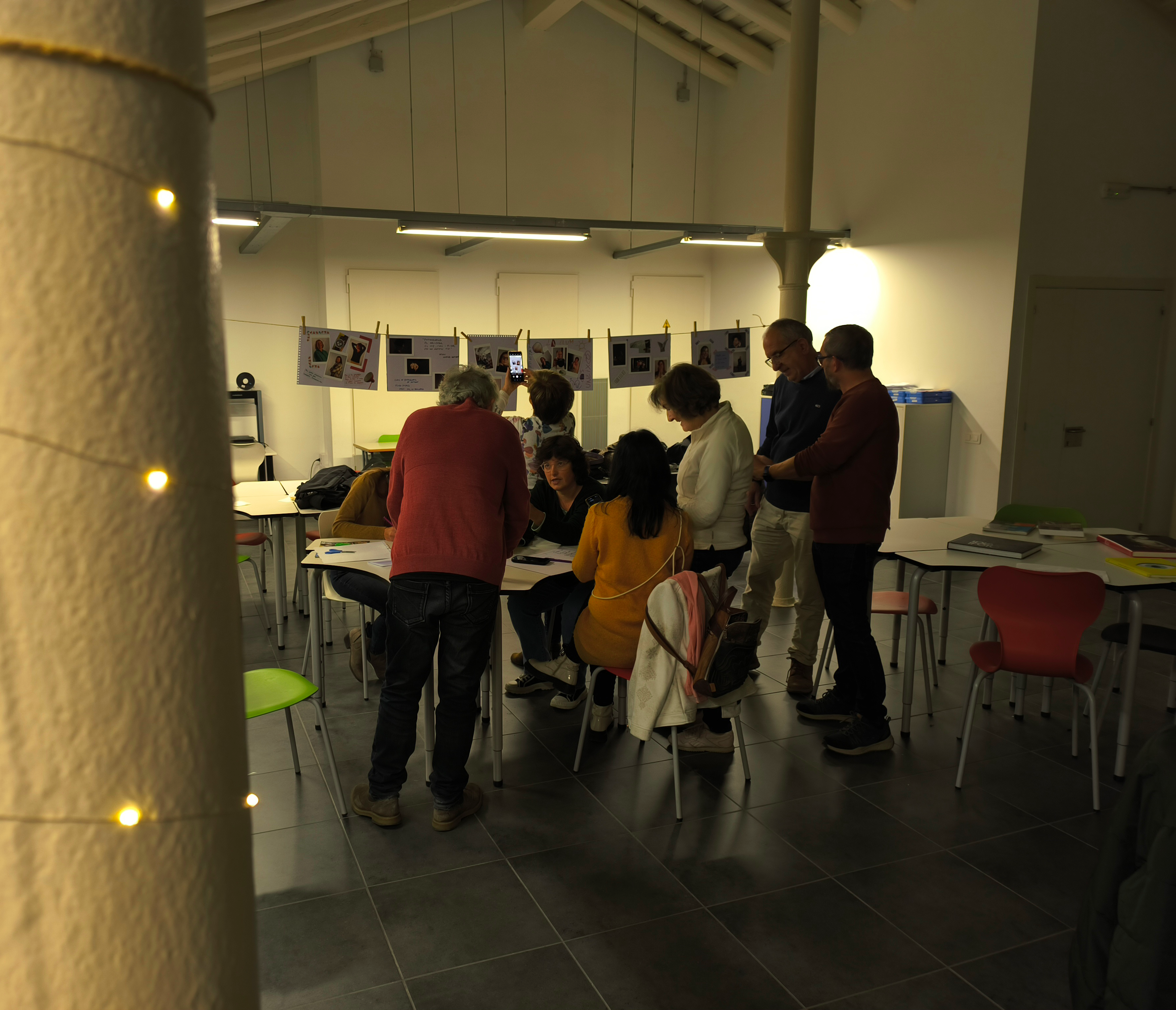 La classe de fotografía