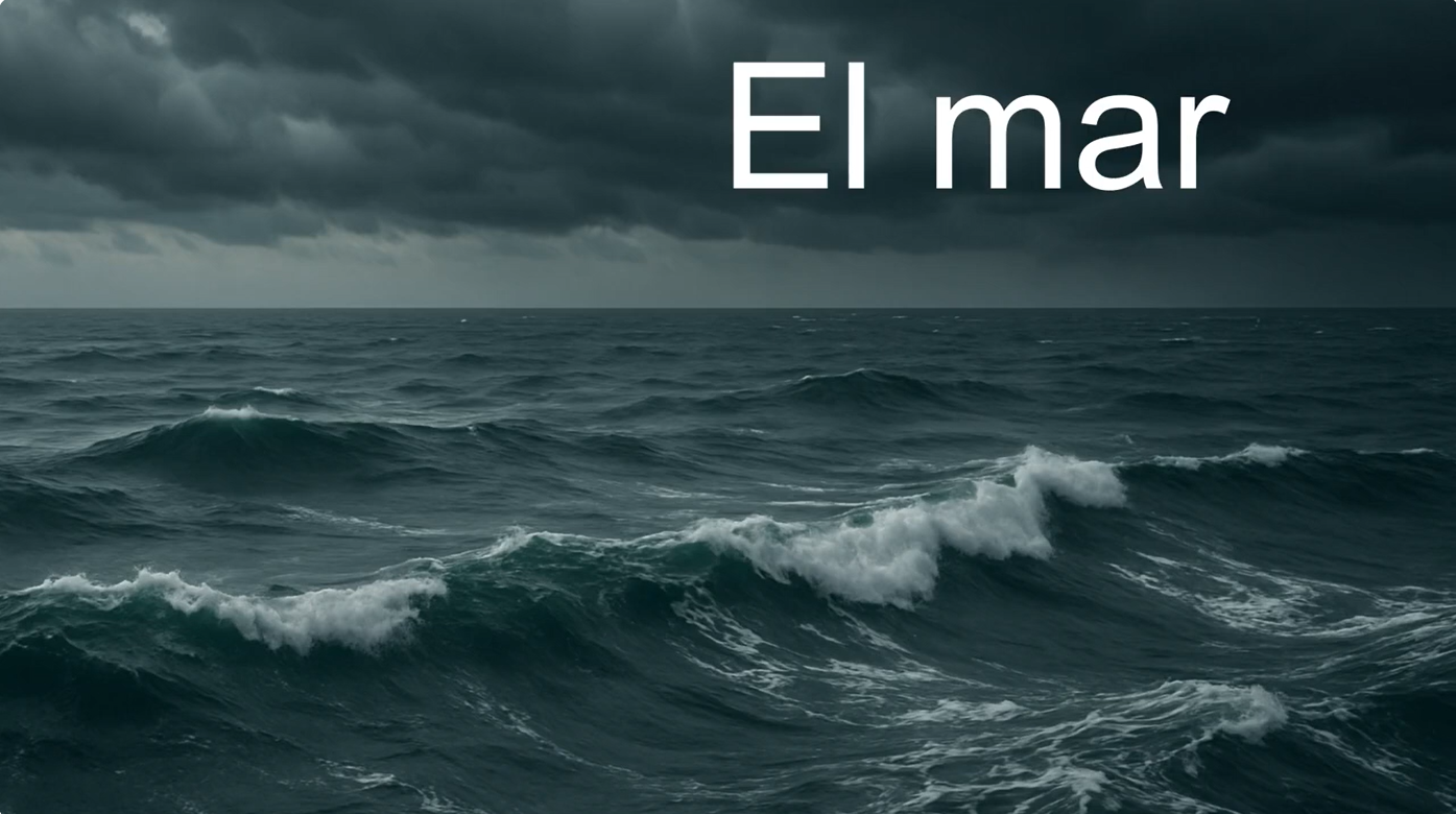 El mar
